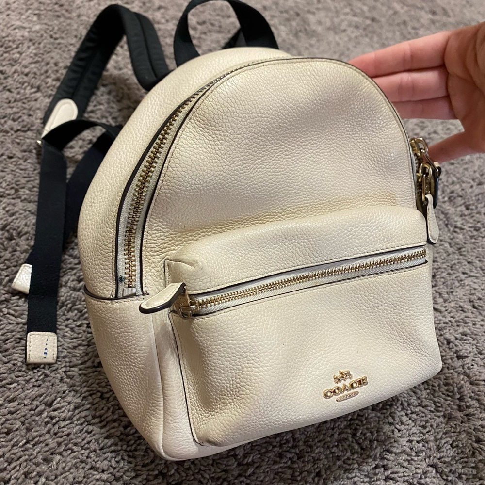 Mini coach backpack
